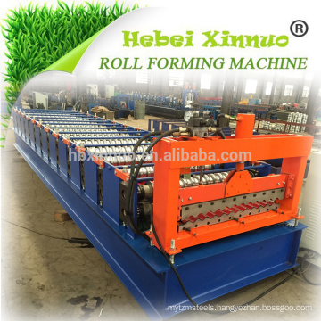 xn-836 corrugated roof panel curving machine